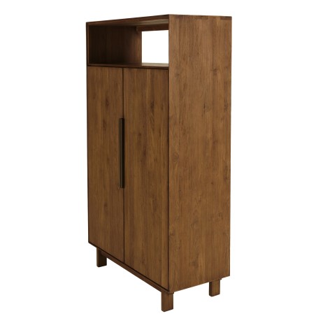 SIXTINE - Sideboard with 2 doors and 1 open shelf, 90x155cm, made from recycled teak 