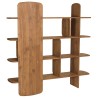Bibliothèque 160x160cm en bois de teck recyclé | Macabane
