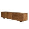 SIXTINE - Sideboard with 3 doors and 2 drawers, 200x48cm, made from recycled teak 