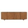 Buffet 4 portes 200x65cm en bois de teck recyclé | Macabane