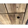 Second Hand - Natural and Black Recycled Pine - 2 Doors 3 Drawers