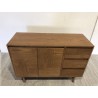 Buffet en bois couleur naturelle avec 3 tiroirs | Seconde Main