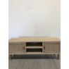 Wooden TV stand with 2 compartments | Second-hand
