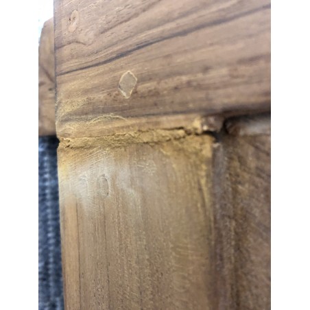 Meuble TV marron 3 tiroirs bois Teck | Seconde Main