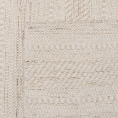 SACHA - Rectangular rug, 300 x 400 cm, made from textured wool in shades of beige