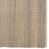 QUENTIN - Rectangular rug, 300x400cm, jute and cotton, beige/white/black