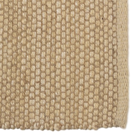 QUENTIN - Rectangular rug, 300x400cm, jute and cotton, beige