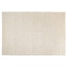 Alfombra rectangular 300x400cm de lana tejida color blanco | Macabane