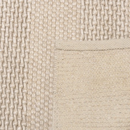 QUENTIN - Rectangular rug, 300 x 400 cm, woven wool, beige