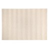 Rechthoekig vloerkleed 300x400cm van beige geweven wol | Macabane