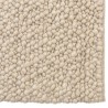 Tappeto rettangolare 300x400cm in lana bouclé color beige | Macabane