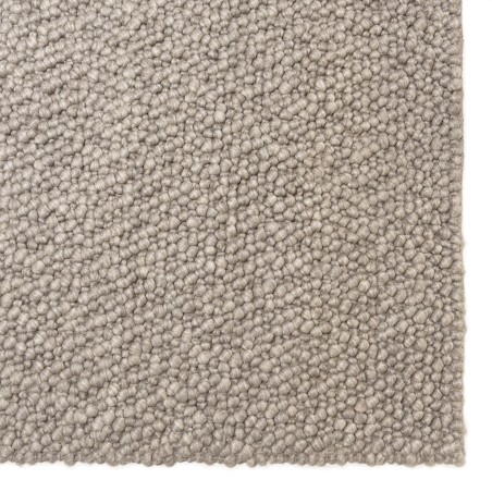 QUENTIN - Rectangular rug, 300 x 400 cm, looped wool, grey