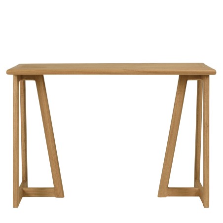 Konsole 110cm aus Mindiholz dreieckige Beine | Macabane