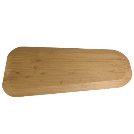 AMY - Organic coffee table, 147cm wide x 28cm high, made from mindi wood