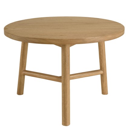 Table d'appoint ronde en bois de mindi D60cm | Macabane