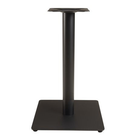 ICARE - Set nr. 2: bistrotafel 70x70cm van keramiek wit gemarmerd
