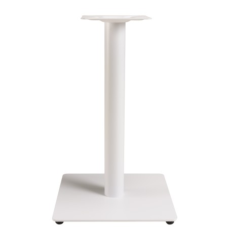 ICARE - Set Nr. 3: Bistrotisch 70x70cm aus Keramik weiß marmoriert