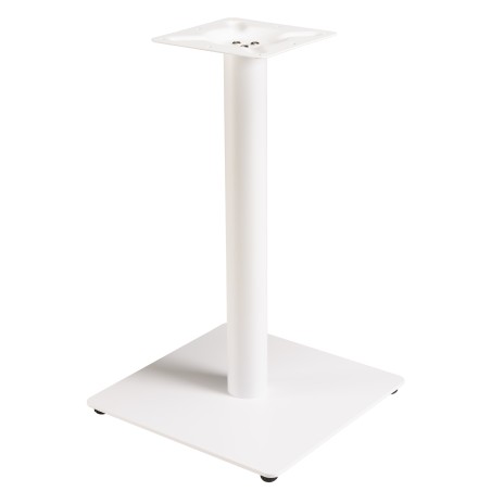 ICARE - Set Nr. 3: Bistrotisch 70x70cm aus Keramik weiß marmoriert
