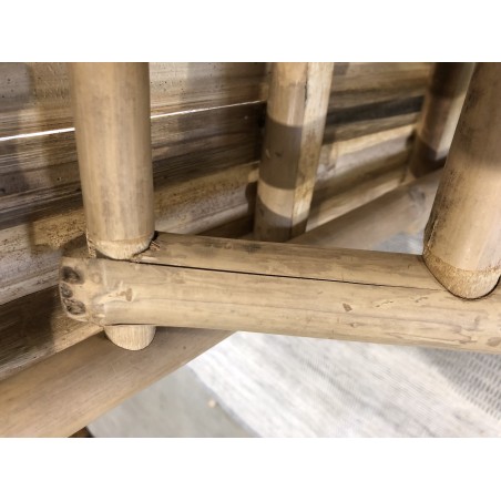 140x70cm folding bamboo dining table | Macabane Furniture