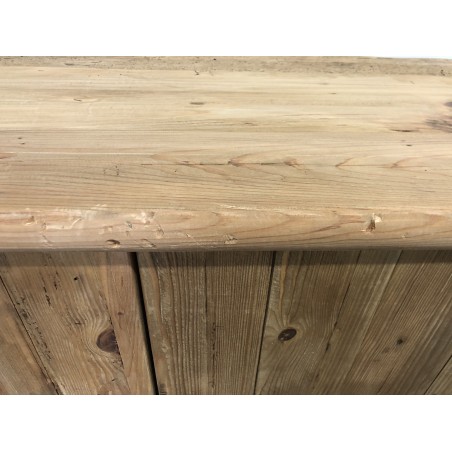 SANDY - Sideboard with 4 Doors Recycled Pine Wood | Functional and Elegant Storage Solution