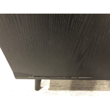 Table basse noire bois - Seconde Main