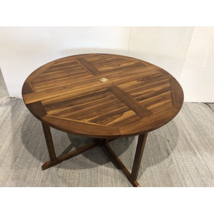 SECONDE MAIN - Table papillon en Teck huilé Seconde main