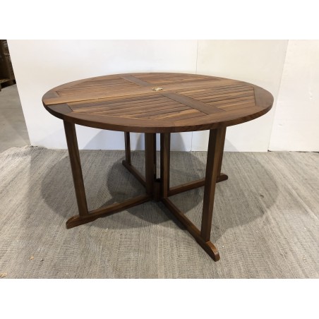 SECONDE MAIN - Table papillon en Teck huilé Seconde main