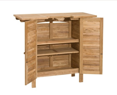 FUN Teak Wood Garden Bar - Premium Solid Teak Outdoor Furniture