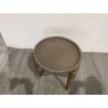Ronde tuinbijzettafel HECTOR - Beton 50x50 cm
