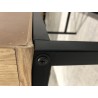 SECOND HAND | Console table with 2 drawers, natural cane finish