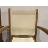 Set of 2 Teak Garden Armchairs - Premium Solid Teak Furniture