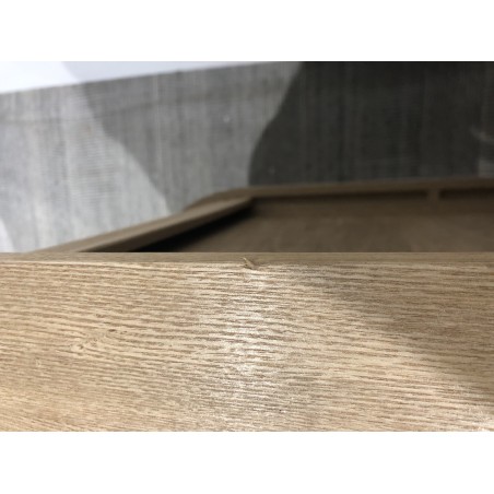 Buffet ovale 80x33cm en bois | Seconde Vie