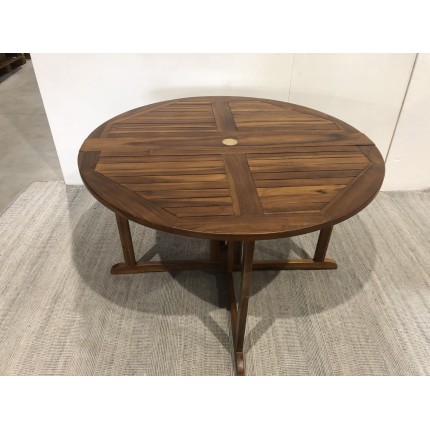 SECONDE MAIN - Table papillon en Teck huilé Seconde main