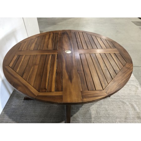 SECONDE MAIN - Table papillon en Teck huilé Seconde main