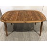 copy of VICK - VICK - Extendable garden table in oiled acacia 150/200x100cm