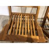 SECONDE MAIN - Lot de 2 chaises en teck huilé