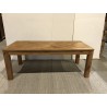 SECOND-HAND - Brown dining table 200x90cm Recycled pine