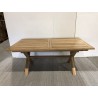 SECONDE MAIN - Table rectangulaire pieds croisés extensible