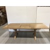 SECONDE MAIN - Table rectangulaire pieds croisés extensible