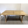 MAEVA Garden Table - Rectangular Teak Wood - 180/240 x 100 cm