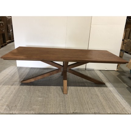 Esstisch SIXTINE aus recyceltem Teakholz