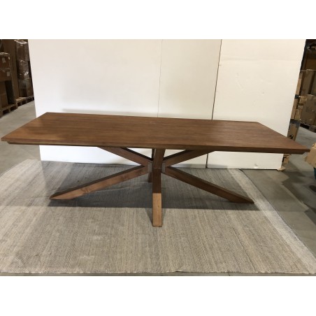 Esstisch SIXTINE aus recyceltem Teakholz
