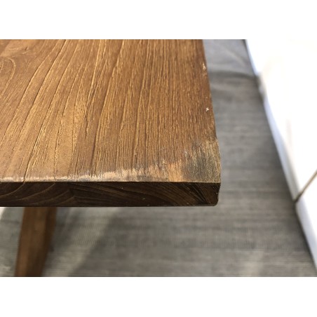 Table à manger en bois teck recyclé | Seconde Main