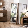 SANDY - Brown Recycled Pine Wood Mirror | Home Decor
