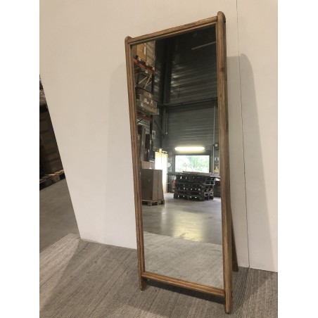 Miroir sur pieds en bois recyclé SANDY