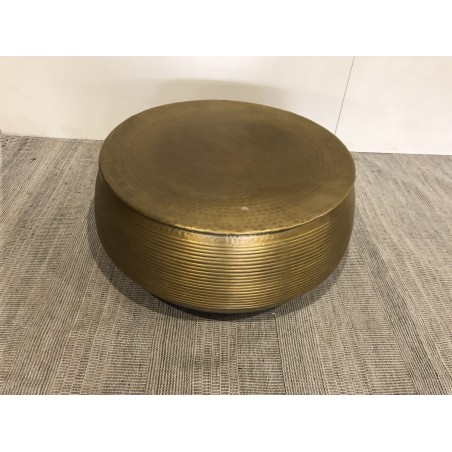 Table basse ronde alu 70x70cm | Macabane