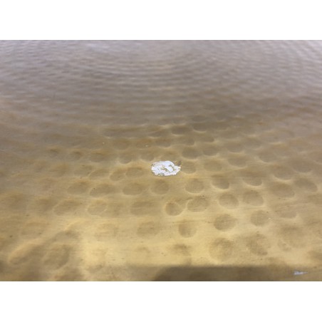 Table basse ronde alu 70x70cm | Macabane