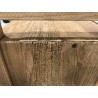 Kommode braun 2 Schubladen recyceltes Kiefernholz SANDY