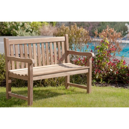 Banc de jardin Java en bois Teck - Résistant et de qualité supérieure