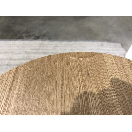 Console ovale 80x30cm en bois | Macabane seconde main
